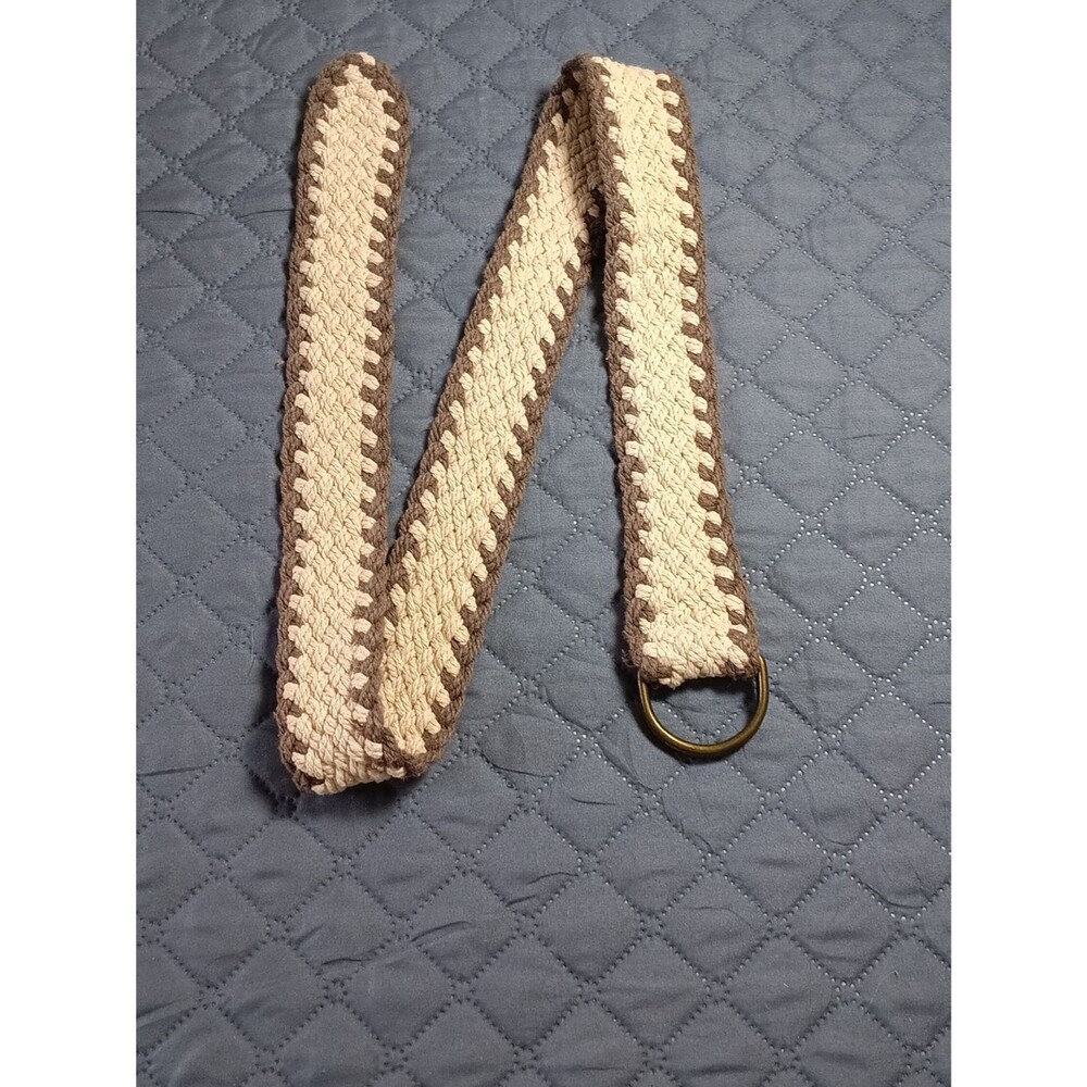 Wide Cotton Rope Belt - Picture 3 of 5